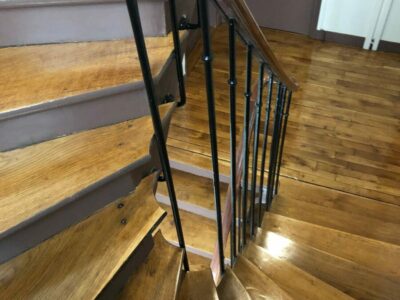 Escalier après 10